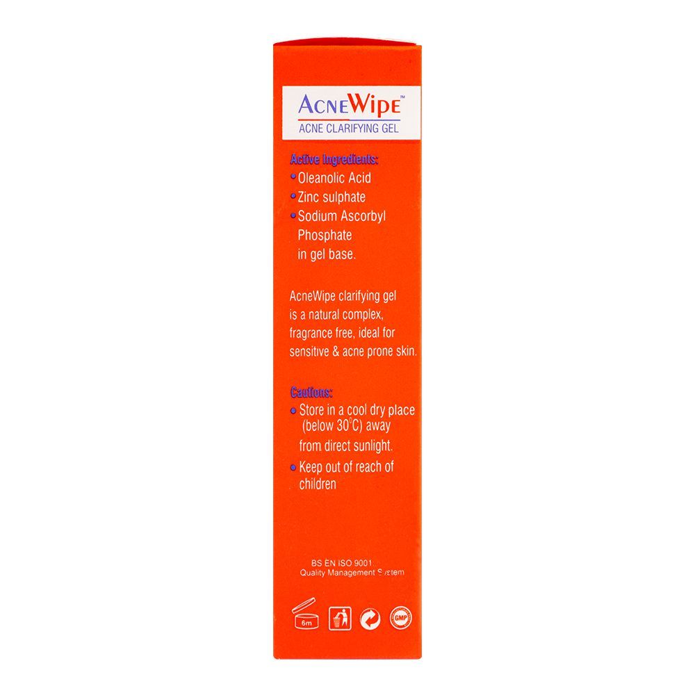 Safrin Skin Care Acne Wipe Clarifying Gel, 15g - Image 4