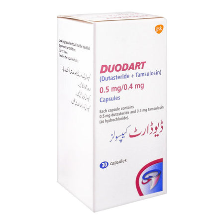 GSK Duodart Capsule, 0.5mg/0.4mg, 30-Pack - Main Image