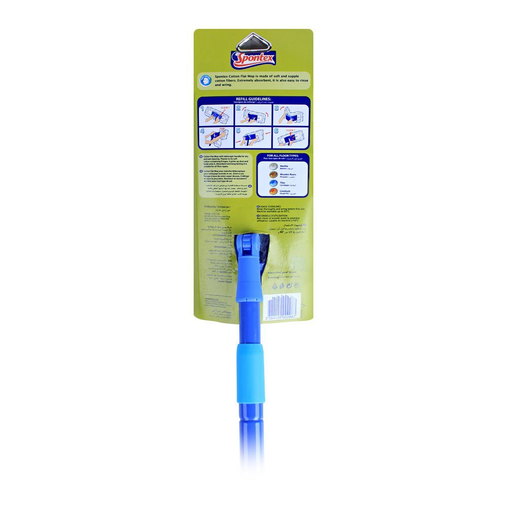 Spontex Cotton Flat Mop - Image 3