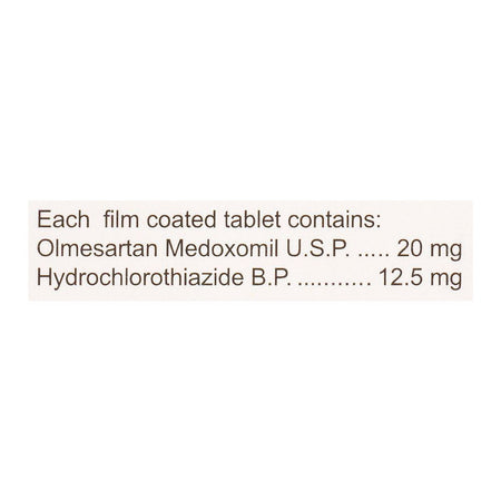 Searle Co-Olesta Tablet, 20mg/12.5mg, 10-Pack - Image 3