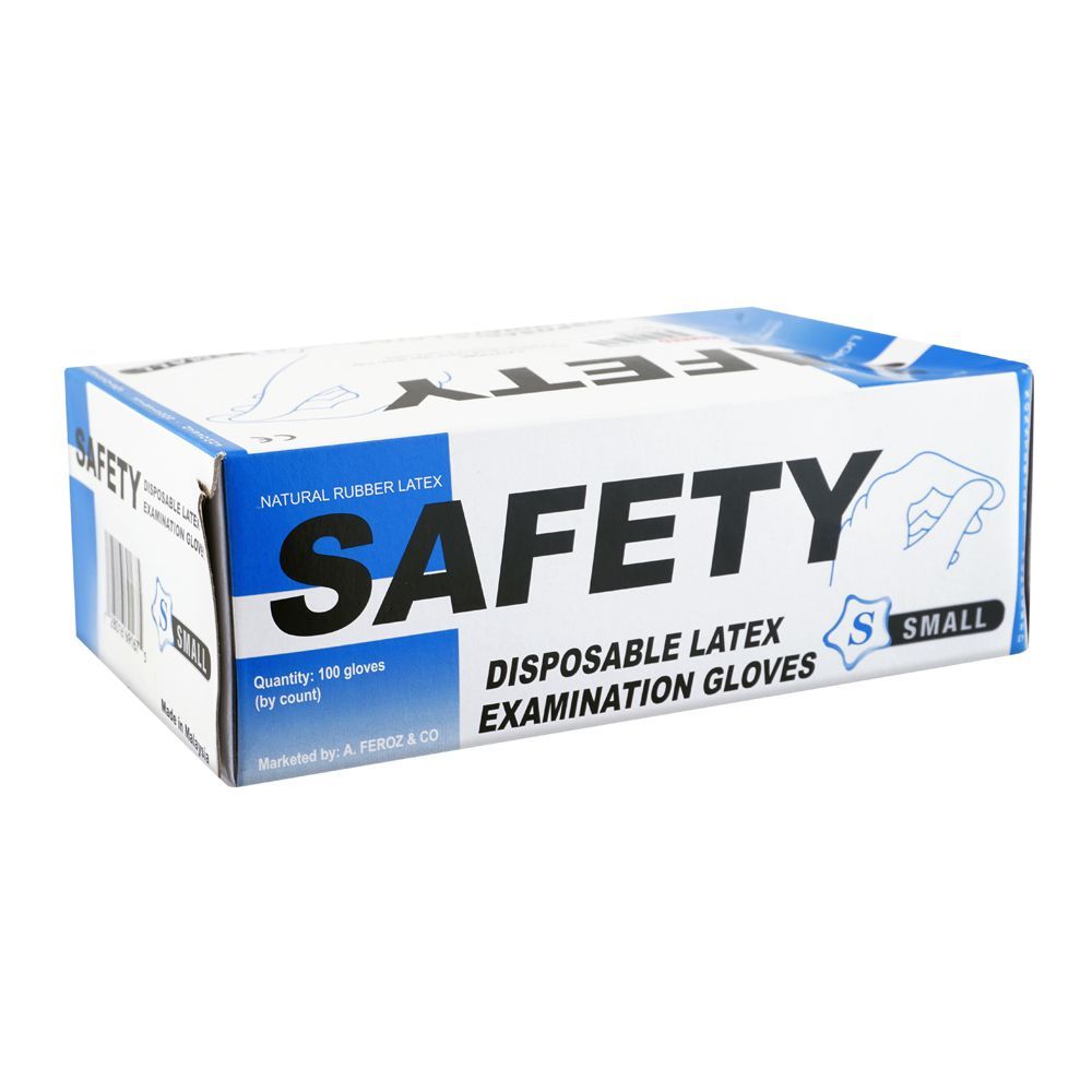 Safety Surgical Gloves, Small, 100-Pack - Main Image