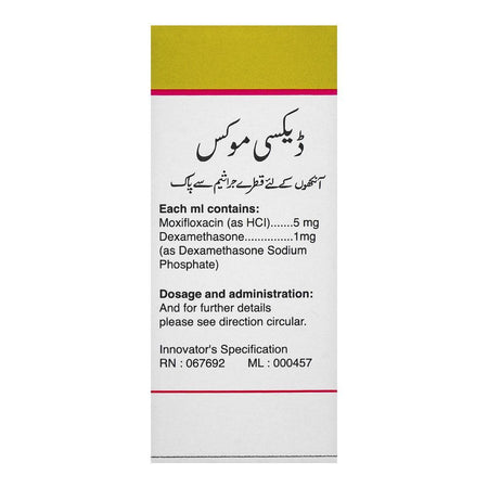 Barrett Hodgson Deximox Eye Drops, 5ml - Image 2