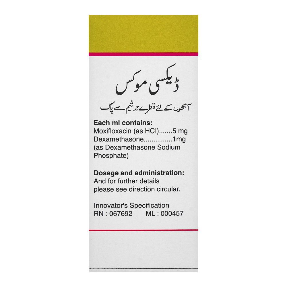 Barrett Hodgson Deximox Eye Drops, 5ml - Image 2