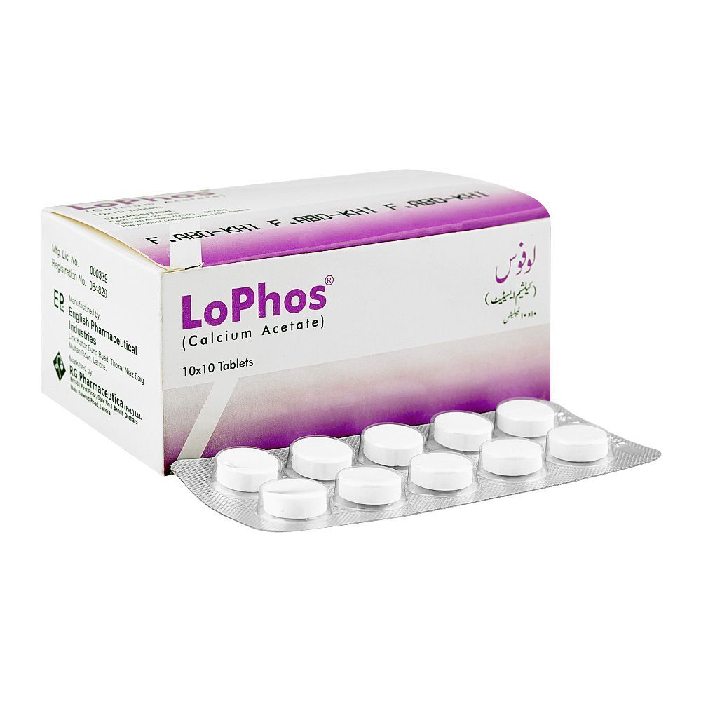 RG Pharma Lophos Tablet, 1-Strip - Main Image