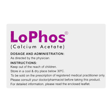 RG Pharma Lophos Tablet, 1-Strip - Image 3