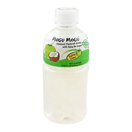 Mogu Mogu Coconut Flavored Drink, With Nata De Coco, 320ml - Main Image