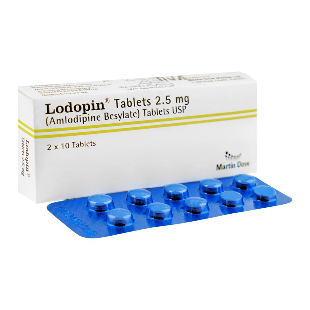 Lodopin 2.5mg, Box (10 Tablets) - Main Image