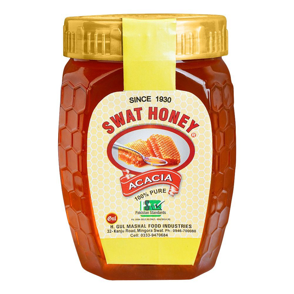Swat Acacia Honey jar, 500g - Main Image