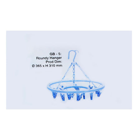 Lion Star Round Laundry Hanger, GB-5 - Image 2
