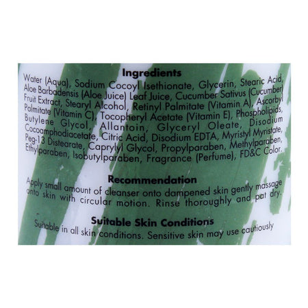 Dermacos Dermapure Hydrating Cooling Cucumber Cleanser, 200g - Image 3