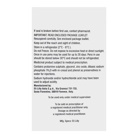 Eli Lilly Humalog Mix 50 KwikPen, 100IU/ml, 3.5mg/ml, 3ml - Image 2