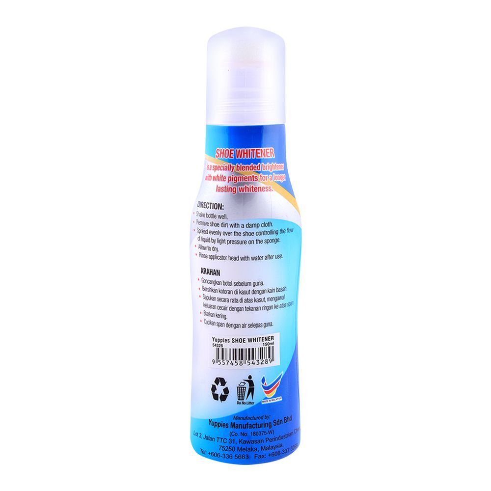Yuppies Shoe Whitener 150ml - Image 2