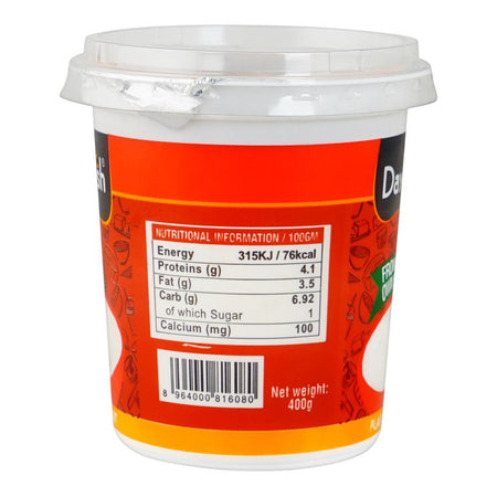 Day Fresh Yogurt Plain Cup, 400g - Image 2