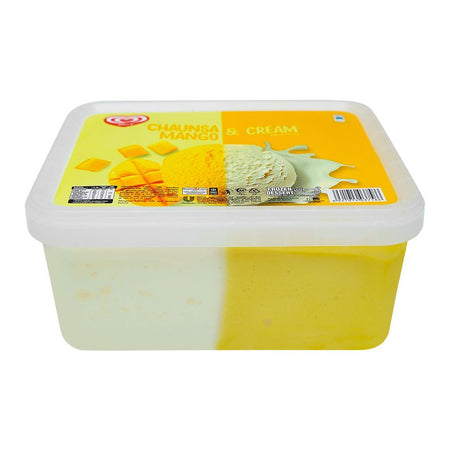 Walls Chaunsa Mango & Cream Tub, Frozen Dessert, 1400ml - Image 2
