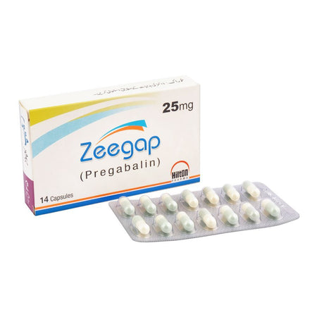 Hilton Pharma Zeegap Capsule, 25mg, 14-Pack - Main Image