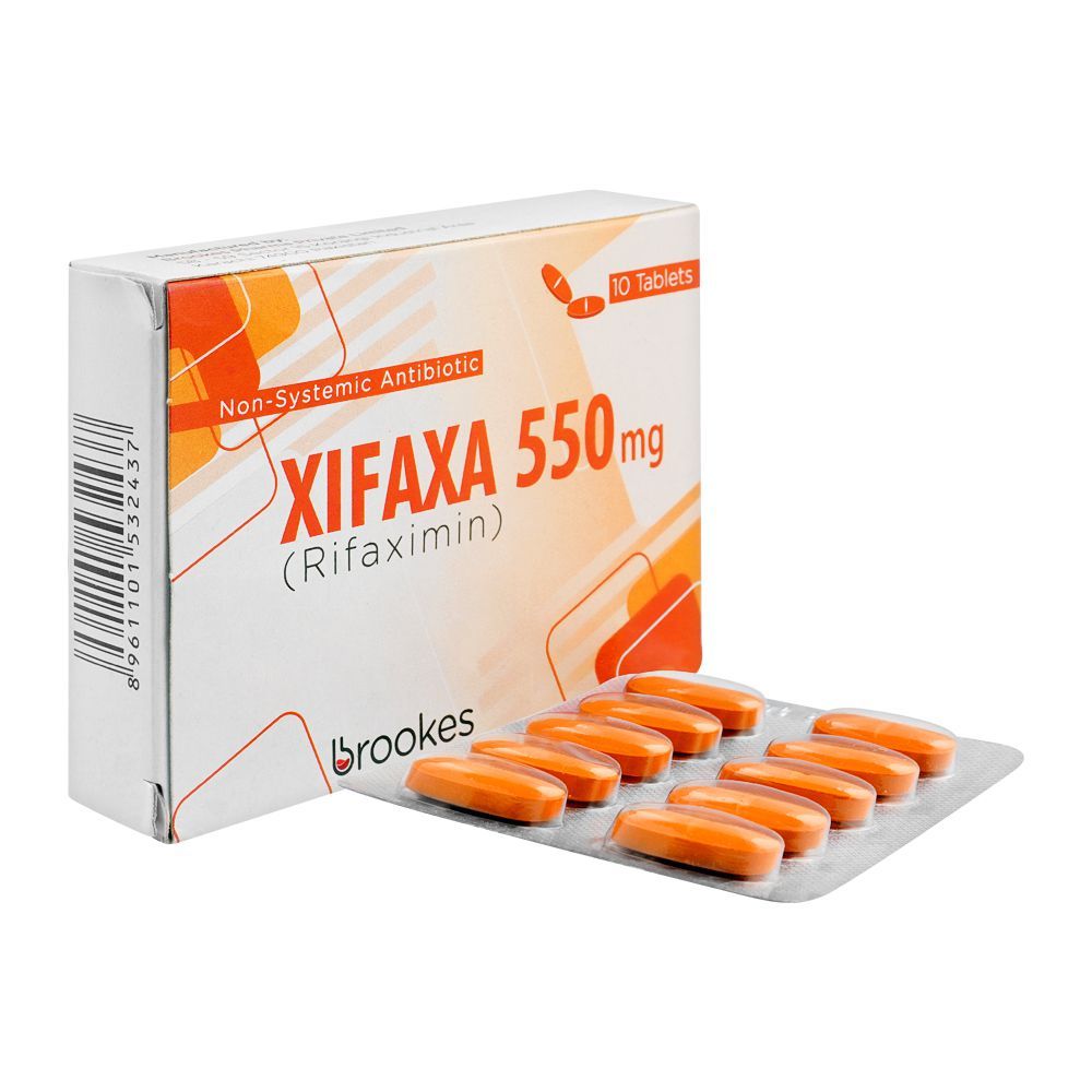 Brookes Pharma Xifaxa Tablet, 550mg, 10-Pack - Main Image