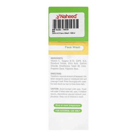 Whiz Laboratories Savit-E Face Wash, Vitamin E, Citric Acid, For All Types Of Skin, 125ml - Image 2