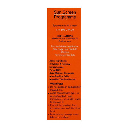 Crystolite Pharmaceuticals Spectrum Max Cream SPF-100, For All Skin Types, 40ml - Image 3