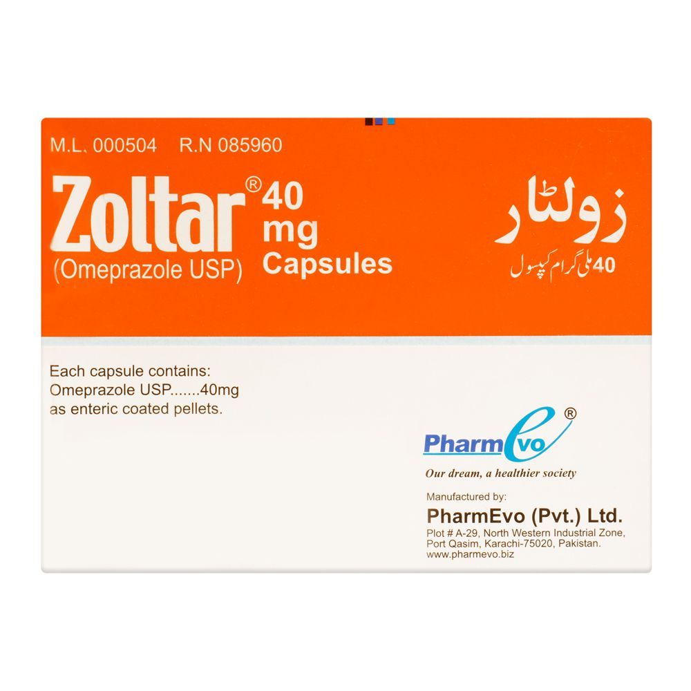 PharmEvo Zoltar Capsule, 40mg, 14-Pack - Image 2