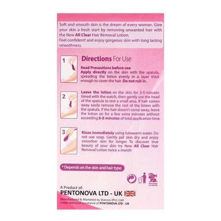 Caresse All Clear Lotion 120ml Jar - Image 3