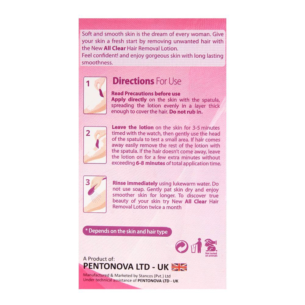 Caresse All Clear Lotion 120ml Jar - Image 3