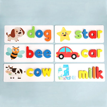 26 English Spelling Practice Cards for Early learning
