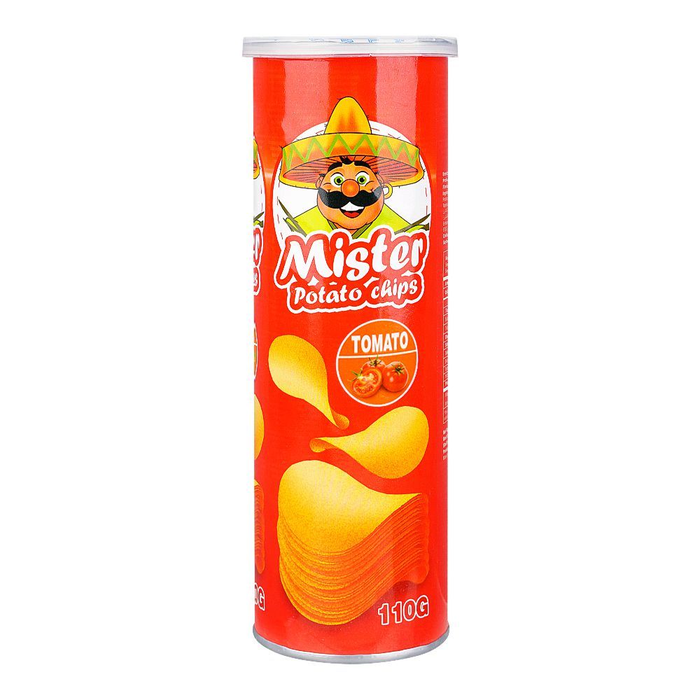 Mister Potato Chips Tomato Flavor, 110g - Main Image