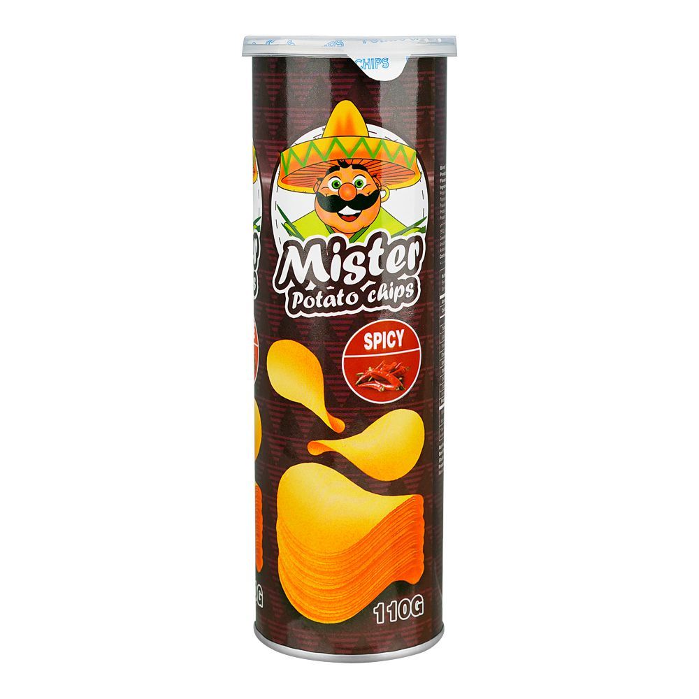Mister Potato Chips Spicy Flavor, 110g - Main Image