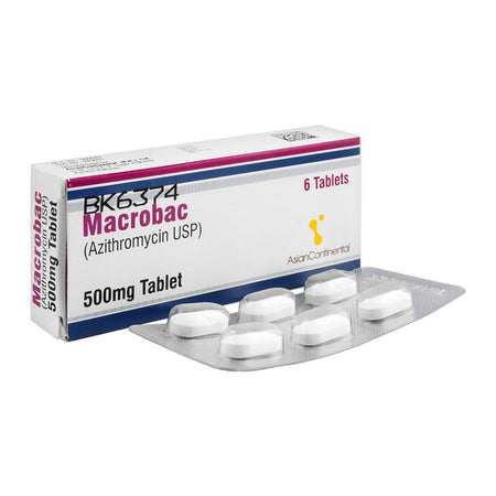 AsianContinental Macrobac Tablet, 500mg, 6-Pack - Main Image