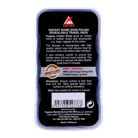 Yuppies Instant Shine Sponge Black - Image 2