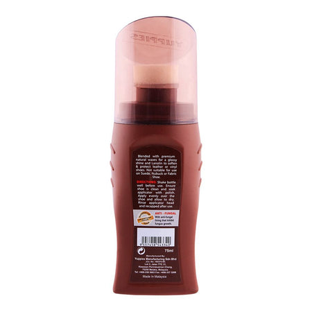 Yuppies Glo-King Liquid Shoe Polish Brown 75ml - Image 2