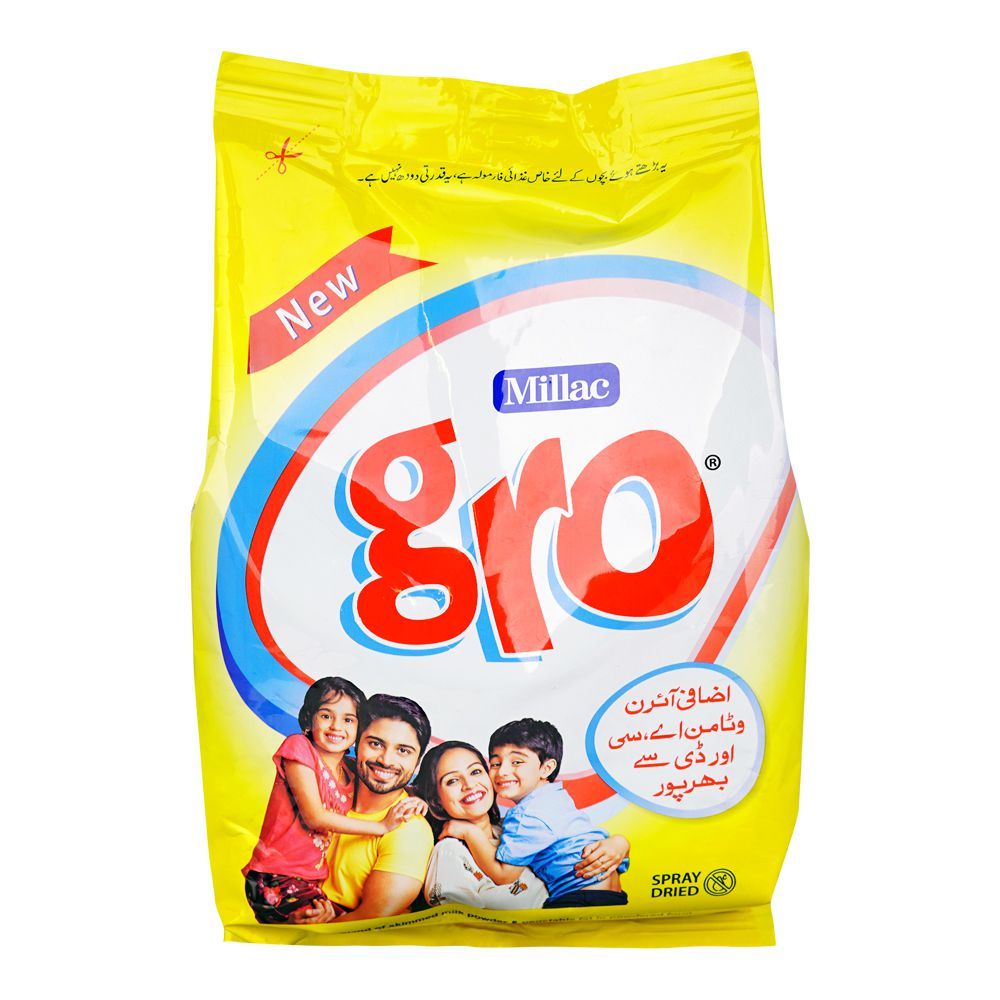 Millac Gro Fortified Nutrition Powder, 260g Pouch - Main Image