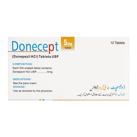 ATCO Laboratories Donecept Tablet, 5mg, 10-Pack - Image 2