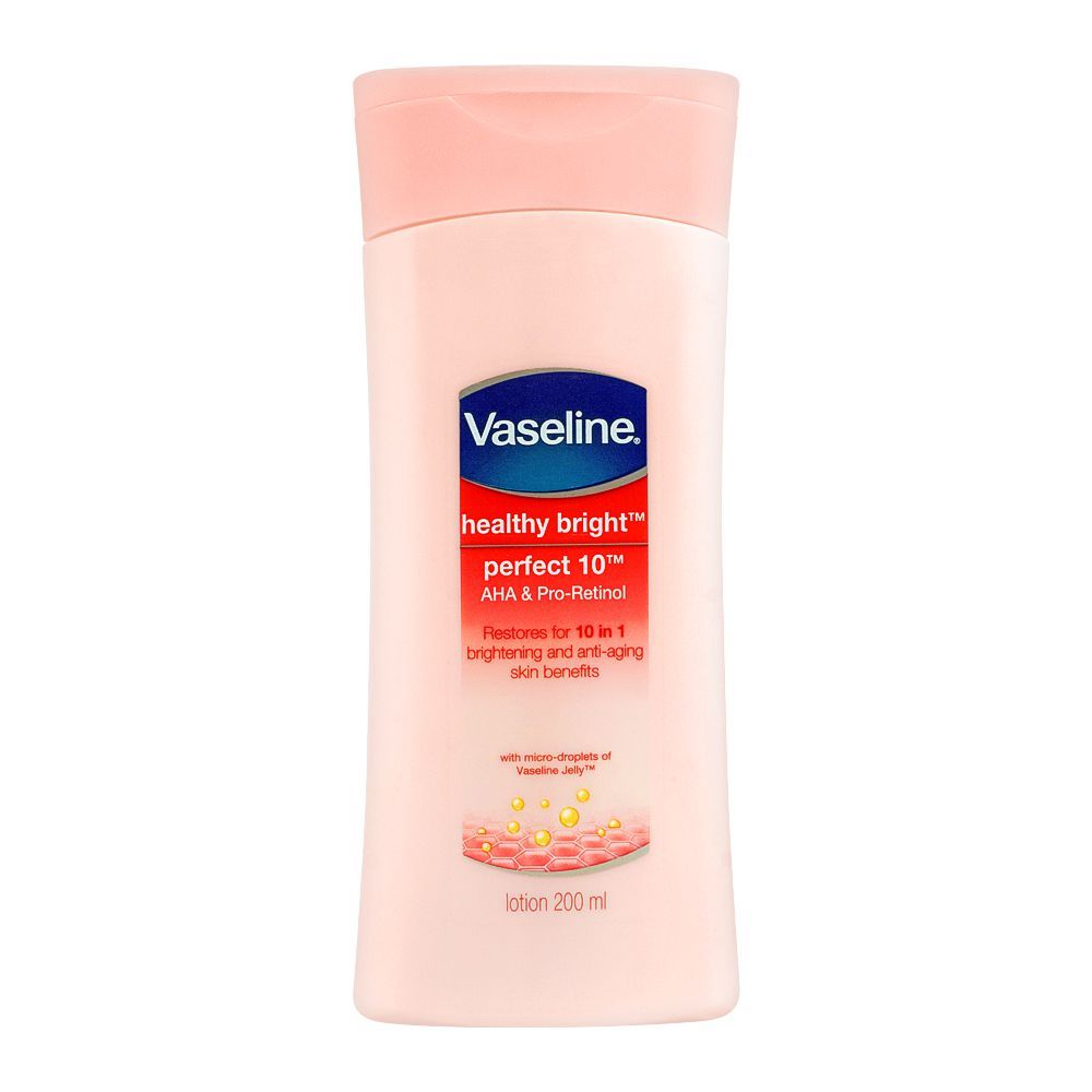 Vaseline Healthy Bright  Protect 10 Body Lotion, 200ml - Main Image
