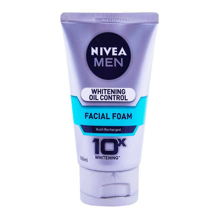 Nivea Men Whitening Oil Control Facial Foam 100ml - Main Image