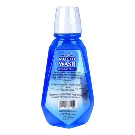 Medicam Spearmint Mouth Wash, 250ml - Image 2