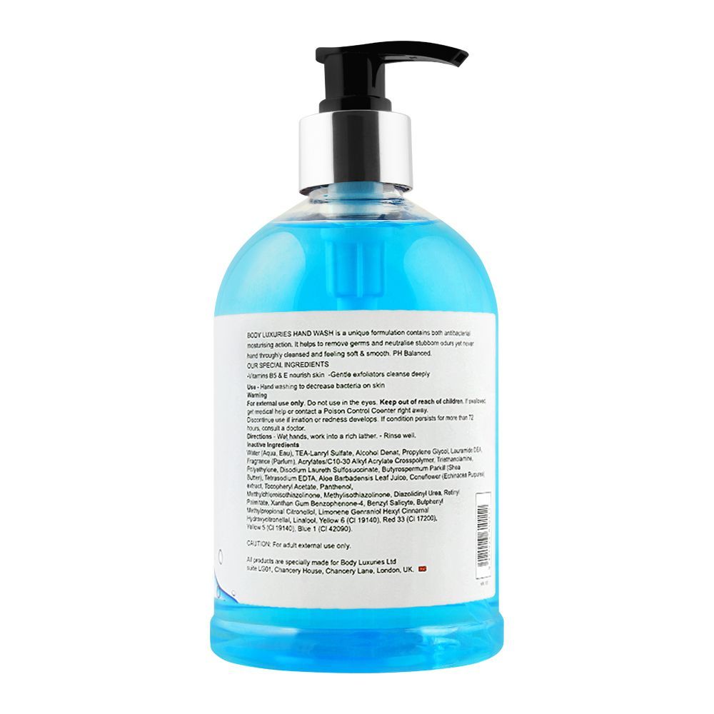 Body Luxuries Dancing Waters Antibacterial Hand Wash, 500ml - Image 2