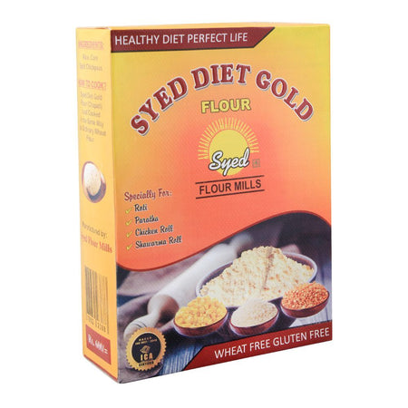 Syed Flour Mills Diet Gold Atta, Wheat & Gluten Free, 1 KG - Main Image