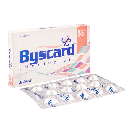 Searle Byscard Tablet, 2.5mg, 14-Pack - Main Image