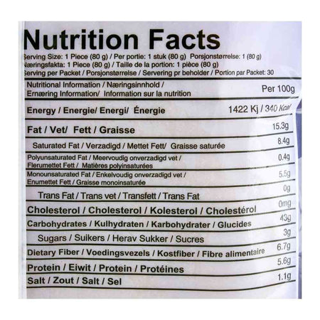 MonSalwa Plain Paratha Super Family Pack 30 Pieces - Image 2