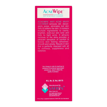 Acne Wipe Anti-Acne Milky Cleanser, 100ml - Image 2