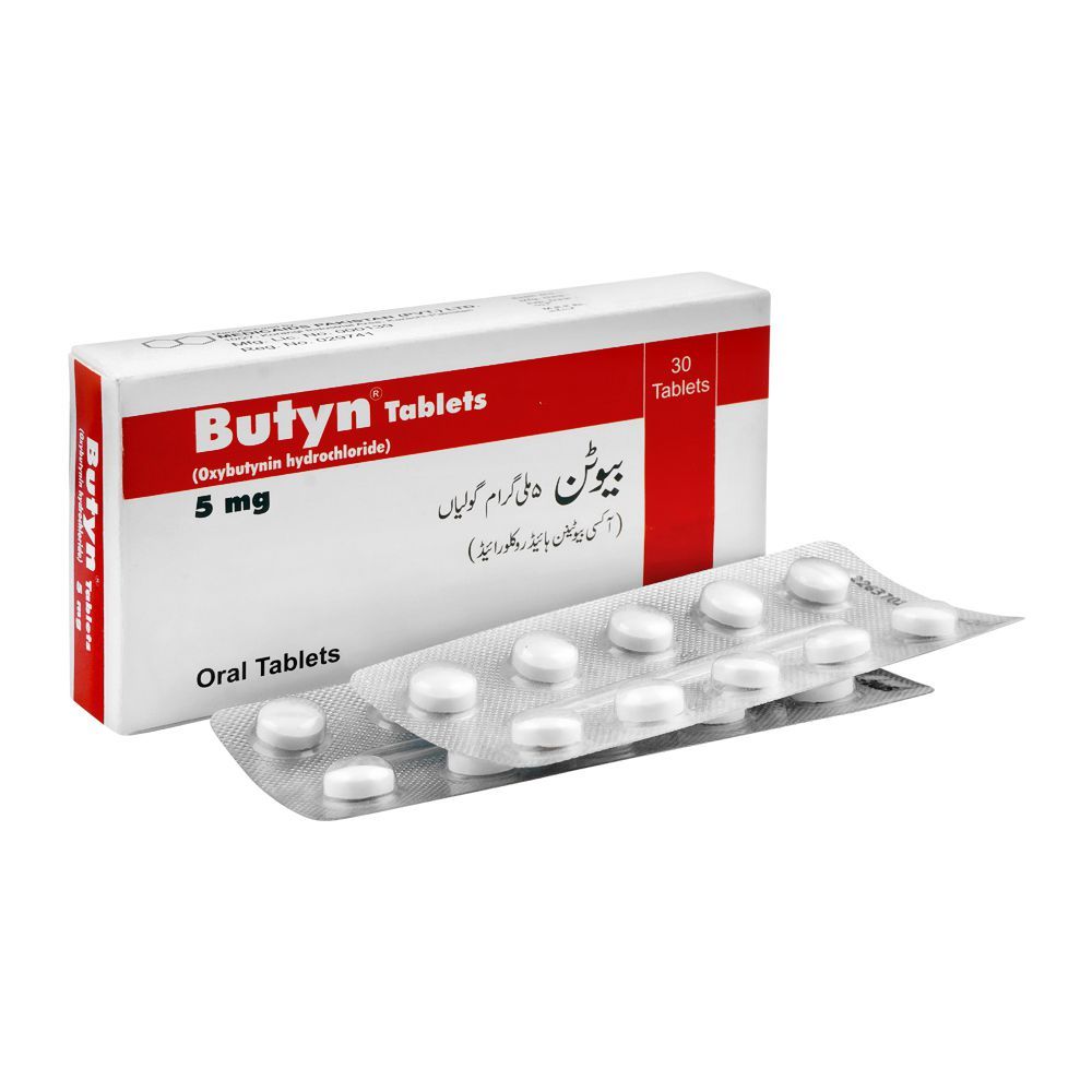 Medicaid Pakistan Butyn Tablet, 5mg, 30-Pack - Main Image