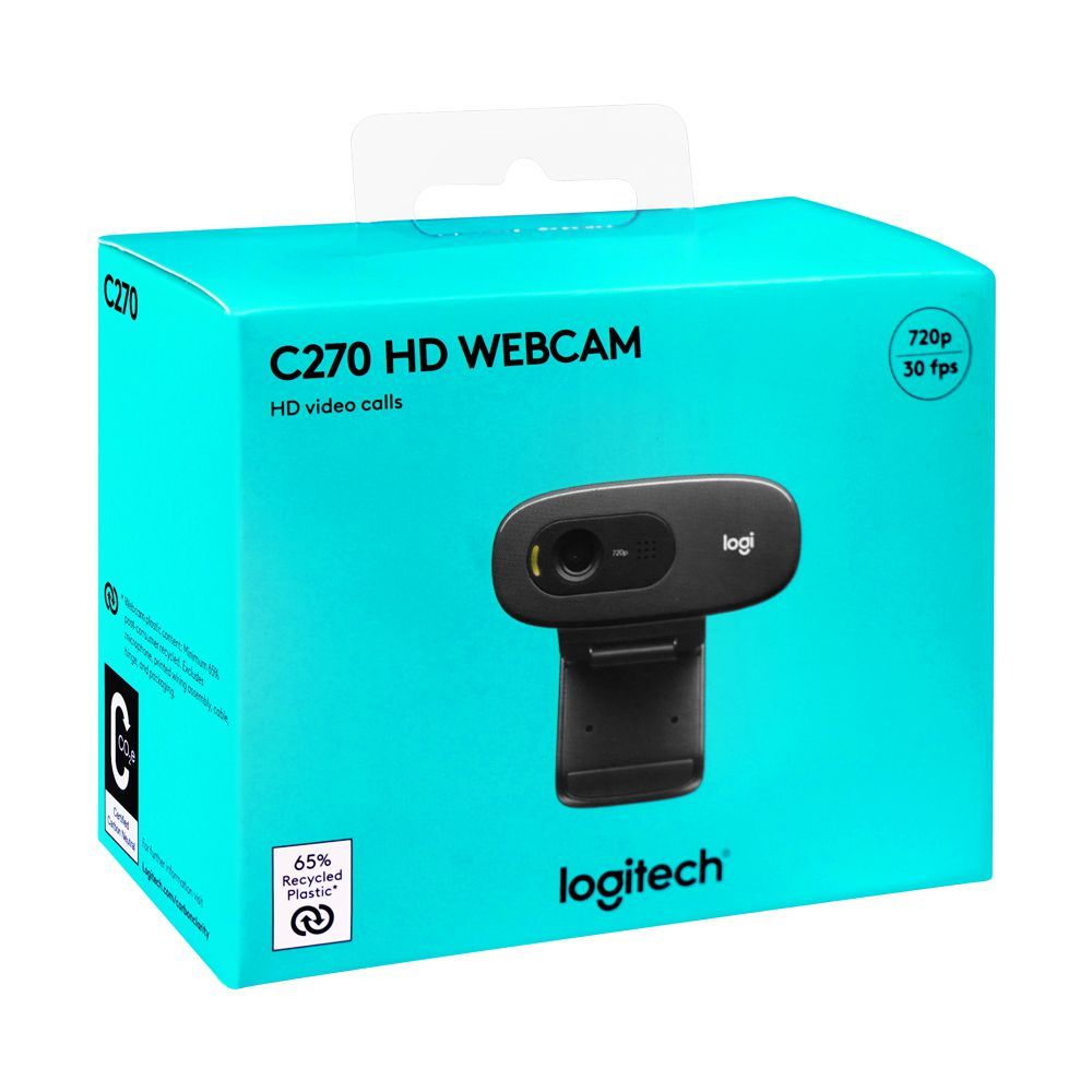 Logitech HD Video Call Webcam, C270 - Image 4