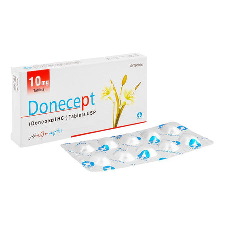 ATCO Laboratories Donecept, 10mg, 10-Pack - Main Image