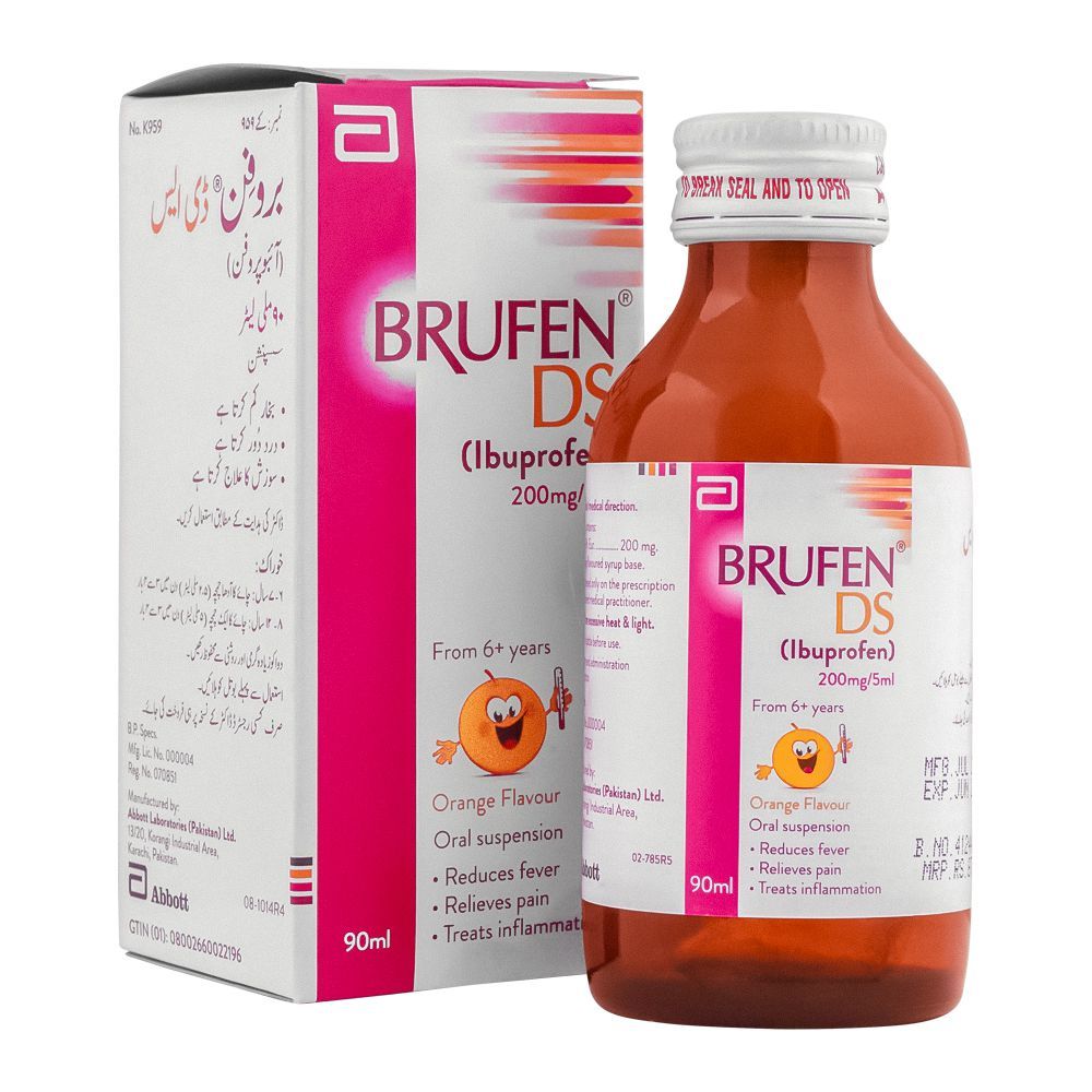 Abbott Brufen DS Suspension, 90ml - Main Image