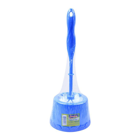 Spontex Toilet Brush Set, Blue - Main Image