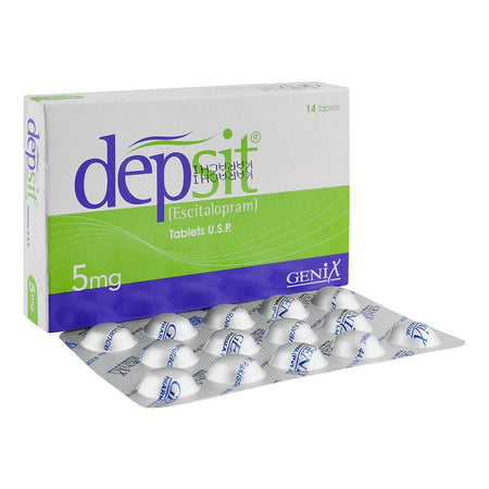 Genix Pharma Depsit Tablet, 5mg, 14-Pack - Main Image