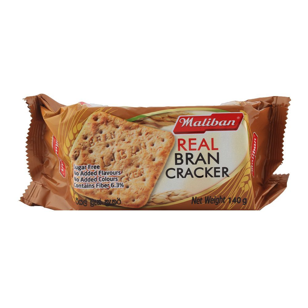 Buy Maliban Real Bran Cracker 140gm Online in Pakistan – Shopaholic.pk