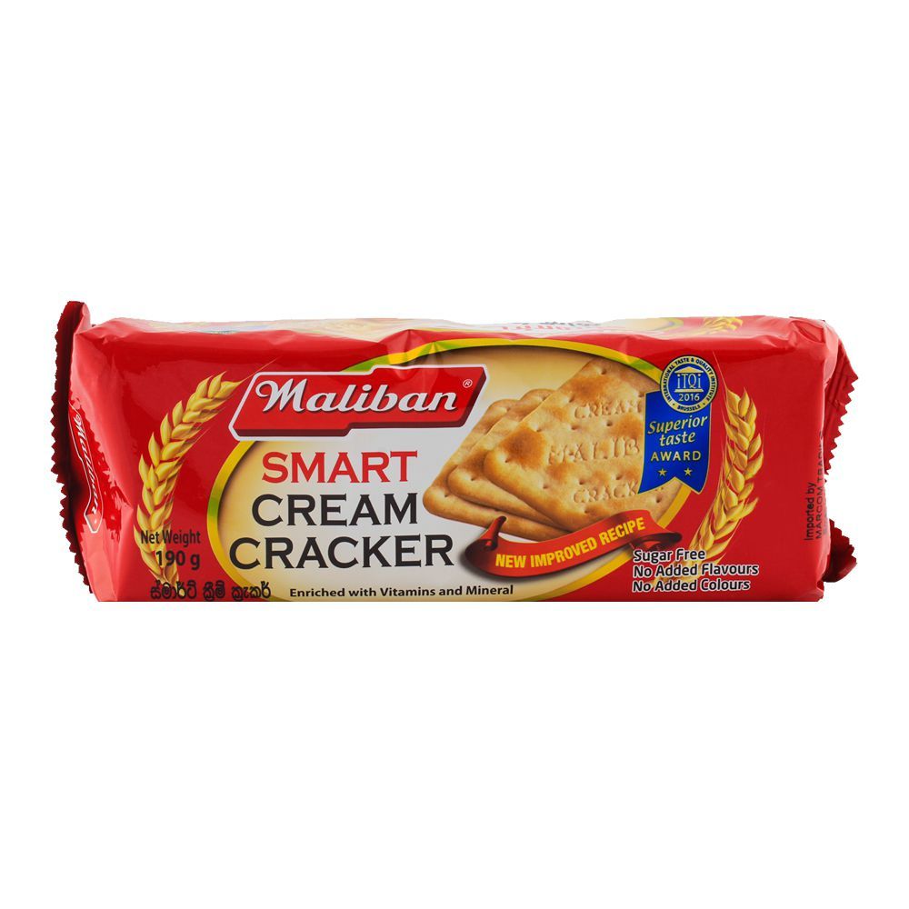 Maliban Smart Cream Cracker 190gm - Main Image