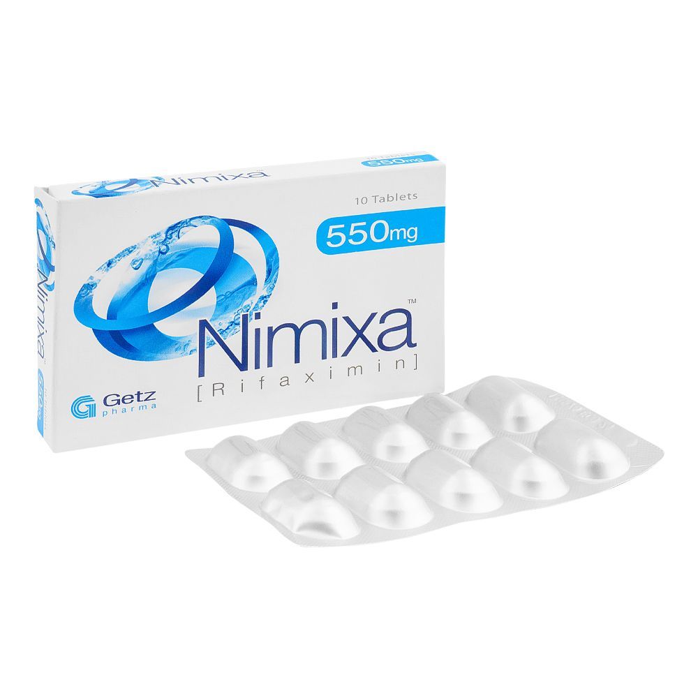 Getz Pharma Nimixa Tablet, 550mg, 10-Pack - Main Image